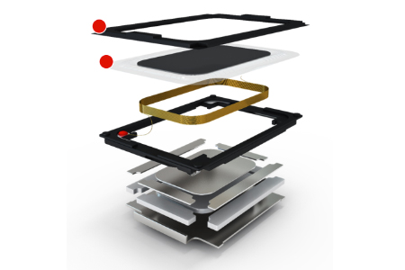 边框和振膜粘接